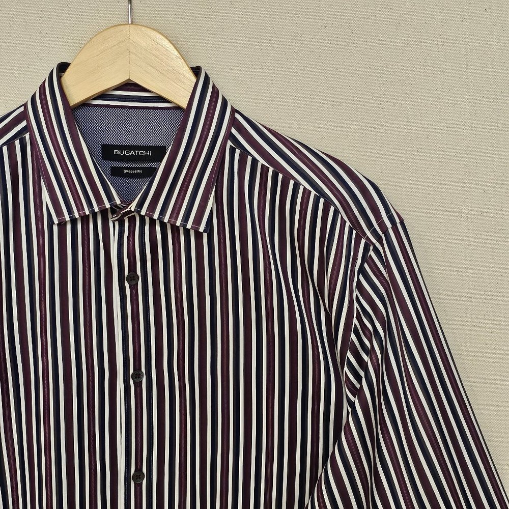 Bugatchi Shaped Fit Button Down L